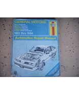 GM Haynes Repair Manual. Buick Skyhawk, Cadillac Cimarron, Chevy Cavalie... - $7.92