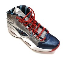 Reebok Harden x Question Crossover Mid Iverson Mens Size 10 FZ1366 Silve... - £52.13 GBP