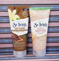 St. Ives Softening Cocoa Butter Body Lotion &amp; Gentle Smoothing Scrub and Mask - £11.98 GBP