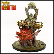 3D Printed Print your Monster Mounted Triceratops 28 32mm D&D - $39.50 - $44.45