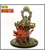 3D Printed Print your Monster Mounted Triceratops 28 32mm D&amp;D - $39.50+