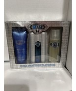 Cuba Prestige Platinum For Men Set Eau De Toilette Shower Gel After Shave - $27.28 CAD