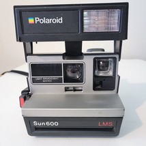 Polaroid Sun 600 LMS Instant Film Flash Land Camera Vintage -Tested - Wo... - £51.43 GBP