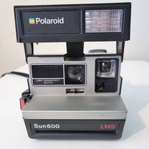 Polaroid Sun 600 LMS Instant Film Flash Land Camera Vintage -Tested - Wo... - £49.54 GBP