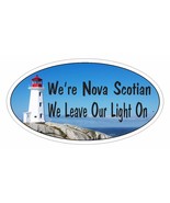 Nova Scotia Bumper Sticker or Helmet Sticker D2910 Peggy's Point Lighthouse - £1.11 GBP - £19.78 GBP