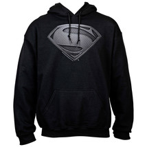 Superman Justice League Snyder Cut Black Symbol Hoodie Black - £55.93 GBP+