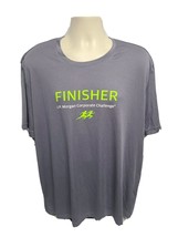 2014 JP Morgan Corporate Challenger Finisher Adult Gray XL Jersey - £14.03 GBP