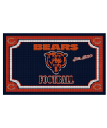 Team Sports America NFL Chicago Bears Embossed Outdoor-Safe Mat - 30&quot; W ... - £27.90 GBP