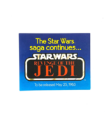 Star Wars Revenge of the Jedi 1982 Coming Soon Kenner Toys Mini Flyer In... - £56.95 GBP