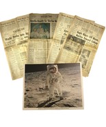 Vintage 1969 Newspaper Apollo 11 and More Articles - $80.00