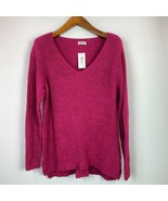 Style &amp; Co Womens Plus 2X Infrared VNeck Long Sleeve Cotton Sweater NWT J64 - £18.38 GBP