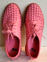 Doc Dr. Marten Acid Pink Spike Studded Shoes 7UK 9USA Rare Air Wair Harlen - £304.82 GBP