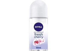 50ml. NIVEA Antiperspirant Roll-on for Women, Fresh Cherry Scent - £29.19 GBP