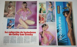 CATHY LEE CROSBY 2 page 1984 clipping sexy photos That&#39;s Incredible TV s... - £4.19 GBP