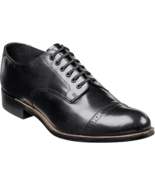 00012, Stacy Adams Leather Shoes Madison Lace Up Cap Toe All colors - £105.54 GBP