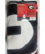 Georgia Bulldogs 50&quot; by 60&quot; Signature Plush Raschel Throw Blanket - NCAA - €31,60 EUR