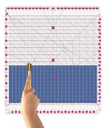Quilting Ruler 12.5 12.5&quot; Slotted Rulers for Quilting and Sewing Quilt S... - $67.45 CAD