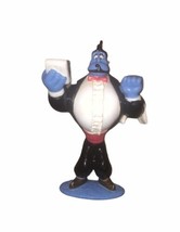 Aladdin The Genie In A Tuxedo Waiter Figurine With Base Vintage Mattel 1992 - $4.87