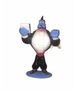 Aladdin The Genie In A Tuxedo Waiter Figurine With Base Vintage Mattel 1992 - £3.80 GBP