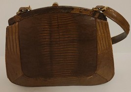 Vintage 1950&#39;s Allegator Skin Handbag - Needs New Strap - £22.23 GBP