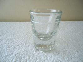 Vtg ? Libbey Heavy Made Bar Type Of White Line Shot Glass &quot; Beautiful Item &quot; - £11.00 GBP
