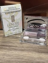 Clinique All About Shadow DUO Eyeshadow 21 TWILIGHT MAUVE/BRANDIED PLUM ... - $29.99
