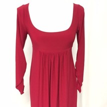 Norma Kamali Dress Womens S Used Red Stretch - $28.71