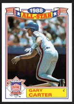 New York Mets Gary Carter 1989 Topps Glossy All Star Baseball Card #20 nr mt ! - £0.39 GBP
