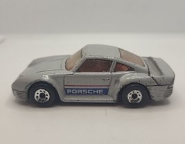 1986 Matchbox Porsche 959 Diecast Silver/Gray 1:58 Scale Made in Macau - £7.81 GBP