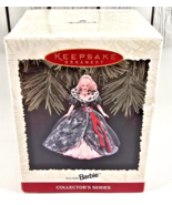 1995 Hallmark Keepsake Ornament Holiday Barbie Collectors Series Christm... - $145.47 MXN