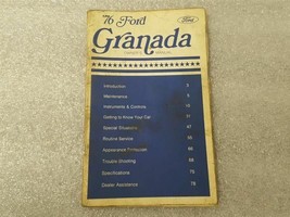 1976 Ford Granada Owners Manual 15874 - £13.39 GBP