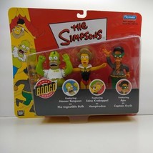 The Simpsons Playmates Bongo Comics Group Superheroes Action Figures Set - New - $39.99