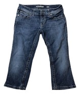 Buckle BKE Stella Jeans Youth Girls Size 28 Blue Denim Straight Cut - $23.51