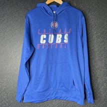 Genuine Merchandise Chicago Cubs Baseball MLB Hoodie Pullover Sweatshirt Size L - £13.64 GBP