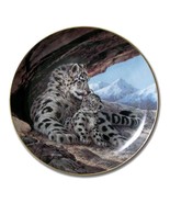 W.S George Fine China: The Snow Leopard [Bradford Exchange] Collector Plate - $45.00
