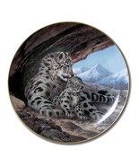 W.S George Fine China: The Snow Leopard [Bradford Exchange] Collector Plate - £35.97 GBP