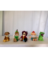Disney Beanie Babies Peter Pan Set Of 5 NWT Peter Pan Smee Nana Croc Cap... - £40.22 GBP