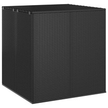  Cushion Box Black PE Rattan 39.4 x 38.4 x 40.9 in Cushion Box - $7,026.37 MXN
