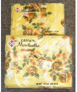 Cannon Monticello Full Flat Sheet 81 x 104 and 2 Standard Pillowcases VT... - $53.69 CAD