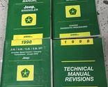 1998 JEEP WRANGLER Service Shop Workshop Repair Manual Set OEM Factory + - $249.95
