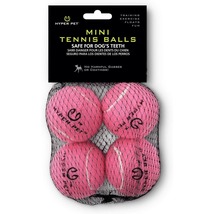 Mini Interactive Tennis Ball Dog Toy - 4 Pack - £13.30 GBP