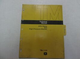 John Deere A22 High Pressure Washer Technical Shop Manual FACTORY OEM DE... - $6.99