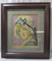 Anhtique 1924 Brewster Publications Magazine Framed Photo  Marion Davies Dahl - $50.00