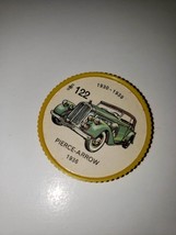 Jello Car Coins - # 122 of 200 - The Pierce-Arrow (1936) - £11.21 GBP