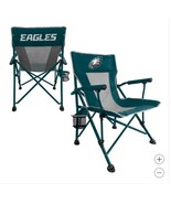 Philadelphia Eagles Hand Arm Chair Green NFL Tailgating Camping Cup Holder - $1,860.82 MXN