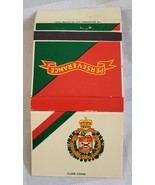 LORD STRATHCONA&#39;S HORSE ROYAL CANADIANS PERSEVERANCE MATCHBOOK COVER MIL... - $27.41 CAD
