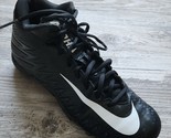 Nike Alpha Menace Varsity Mid Football Shoes 880137-011 Black White Men ... - £18.57 GBP
