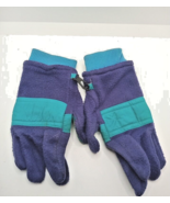 Vintage Purple And Blue Ski Gloves Ladies Medium Columbia Y2K 90&#39;s SL9510 - £15.63 GBP