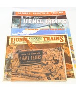 Lionel Train Catalog lot of 3 reproductions + Lionel How to Operate Orig... - $18.61
