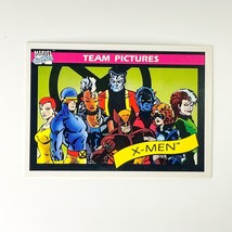 Marvel Impel 1990 X-Men Team Pictures Trading Card 140 MCU - £1.19 GBP